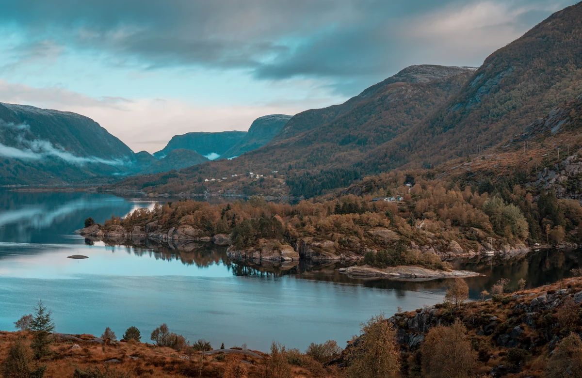 Paysage détaillé illustrant une qualité d’image supérieure